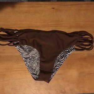 Acacia swimwear La Riviera bottoms. Coconut color.